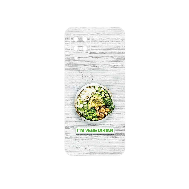 برچسب پوششی ماهوت مدل Im_vegetarian مناسب برای گوشی موبایل سامسونگ Galaxy F22