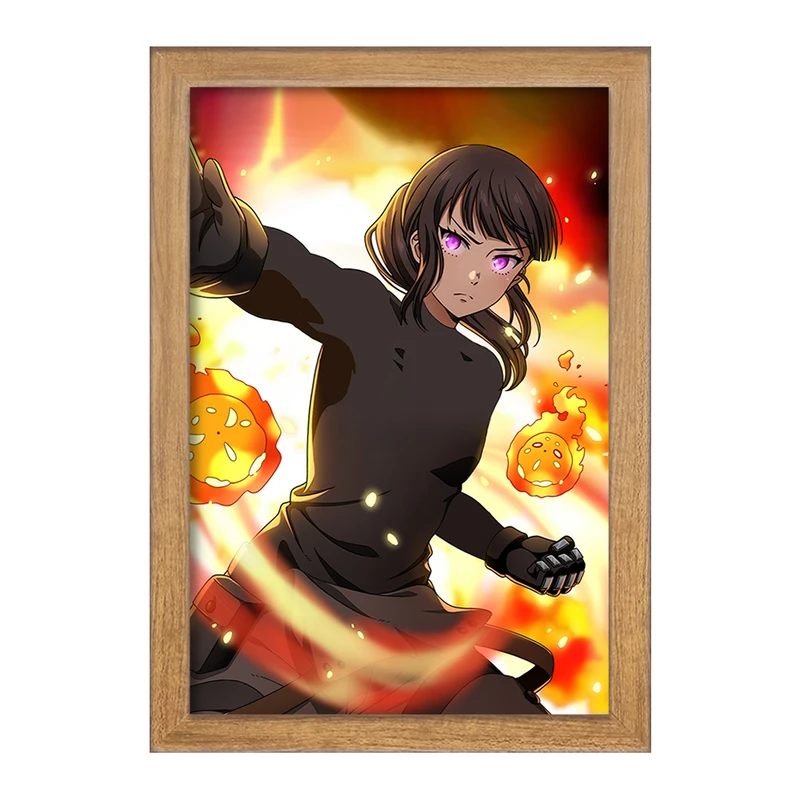 تابلو خندالو مدل ماکی انیمه نیروی آتش کد 32269