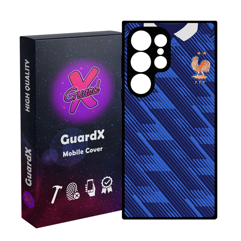 کاور گارد ایکس طرح فرانسه مدل 10995 مناسب برای گوشی موبایل سامسونگ Galaxy S25 Ultra