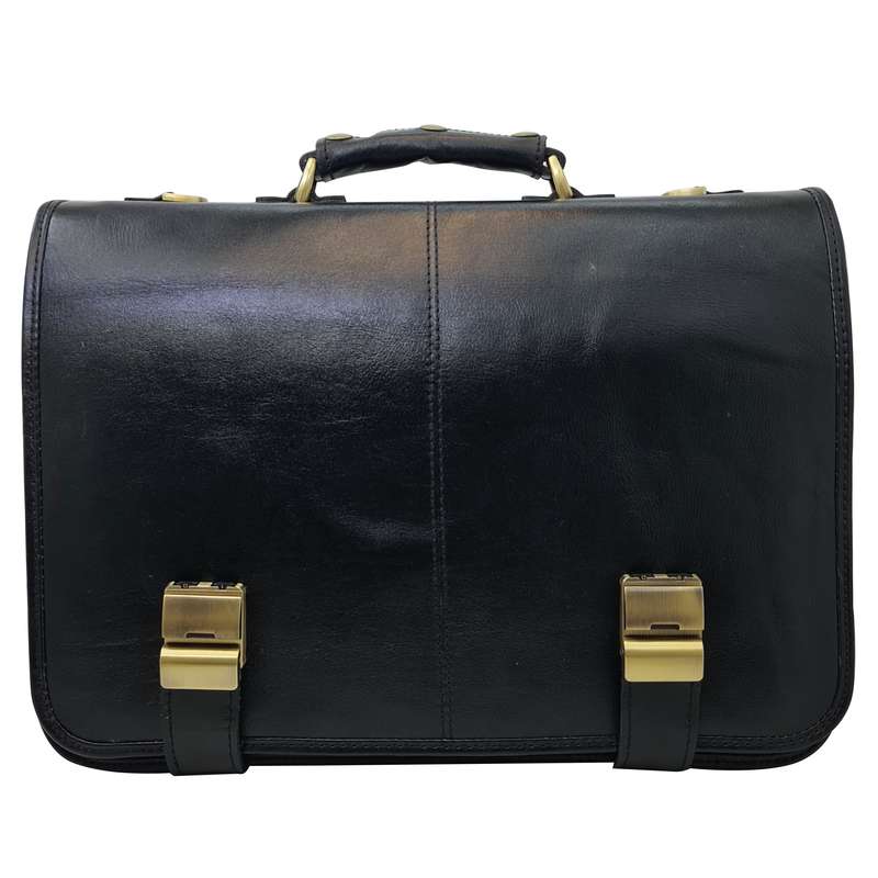کیف اداری مردانه مدل آفاق چرم طبیعی کد 440
