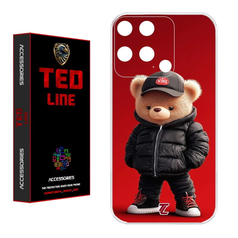 کاور تد لاین طرح تدی کد 1113 مناسب برای گوشی موبایل شیائومی Redmi 10C / Poco C40