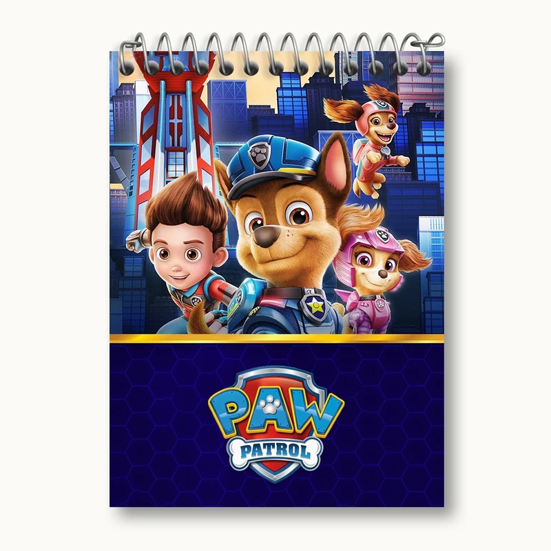 دفتر یادداشت 50 برگ خندالو مدل انیمیشن سگ های نگهبان کد 26951