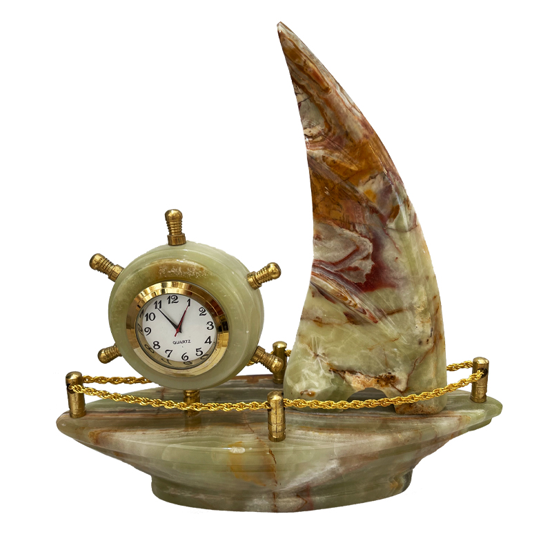 ساعت رومیزی مدل کشتی
