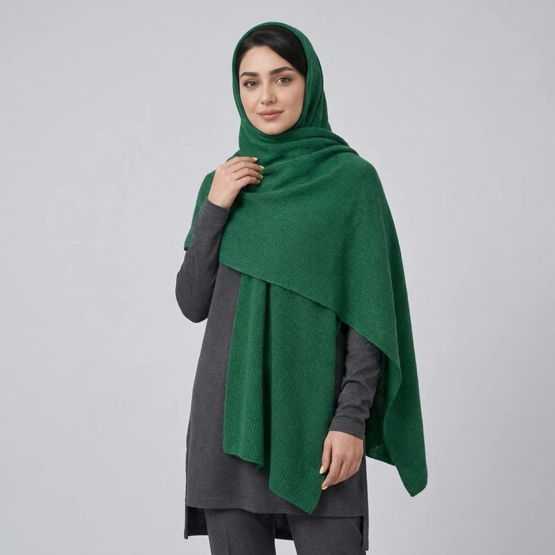 شال ساده زنانه کد S004-10