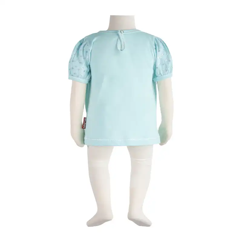 بلوز نوزادی آدمک مدل پفکی گلدان کد 140569