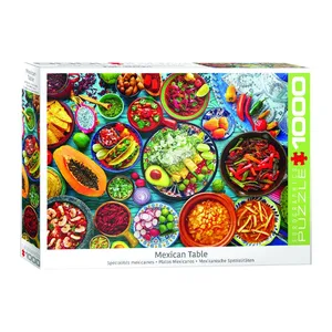 پازل 1000 تکه یوروگرافیکس پازلز مدل Mexican Table كد 60005616