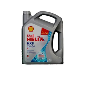 روغن موتور شل مدل 5w-30 HX8 حجم پنج لیتر
