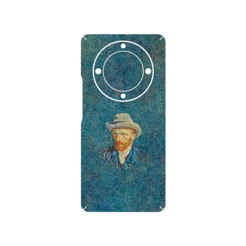 برچسب پوششی ماهوت مدل Self portrait with a gray felt hat مناسب برای گوشی موبایل آنر X9a