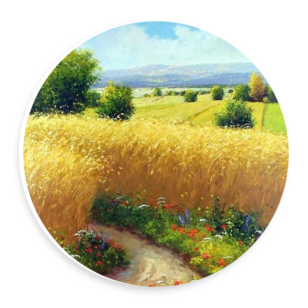  دیوارکوب طرح جاده ای در گندم زار مدل wtb677