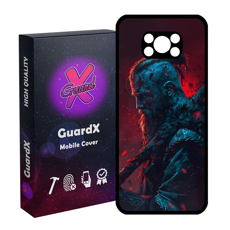 کاور گارد ایکس طرح Viking مدل Glass10723 مناسب برای گوشی موبایل شیائومی Poco X3 NFC/Poco X3/Poco X3 Pro