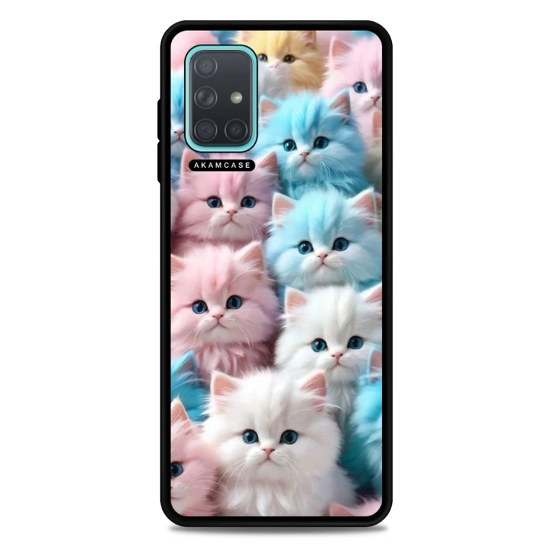 کاور آکام مدل AMC-WSGA71-CATS-29 مناسب برای گوشی موبایل سامسونگ Galaxy A71