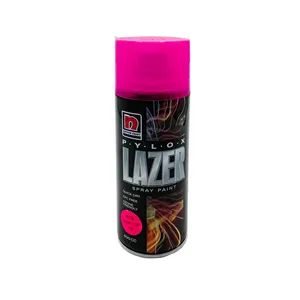   Nippon Paint Lazer 2603 Fluorescent Pink Color Spray 400ml 