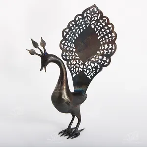 مجسمه سفالی‏ لعاب ساده رنگ ‏سفید‏ طرح ‏فاخته‏ مدل 1105800007