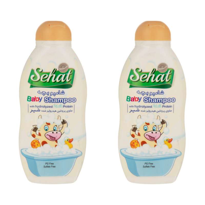 شامپو بچه صحت مدل milk حجم 110 میلی لیتر مجموعه 2 عددی