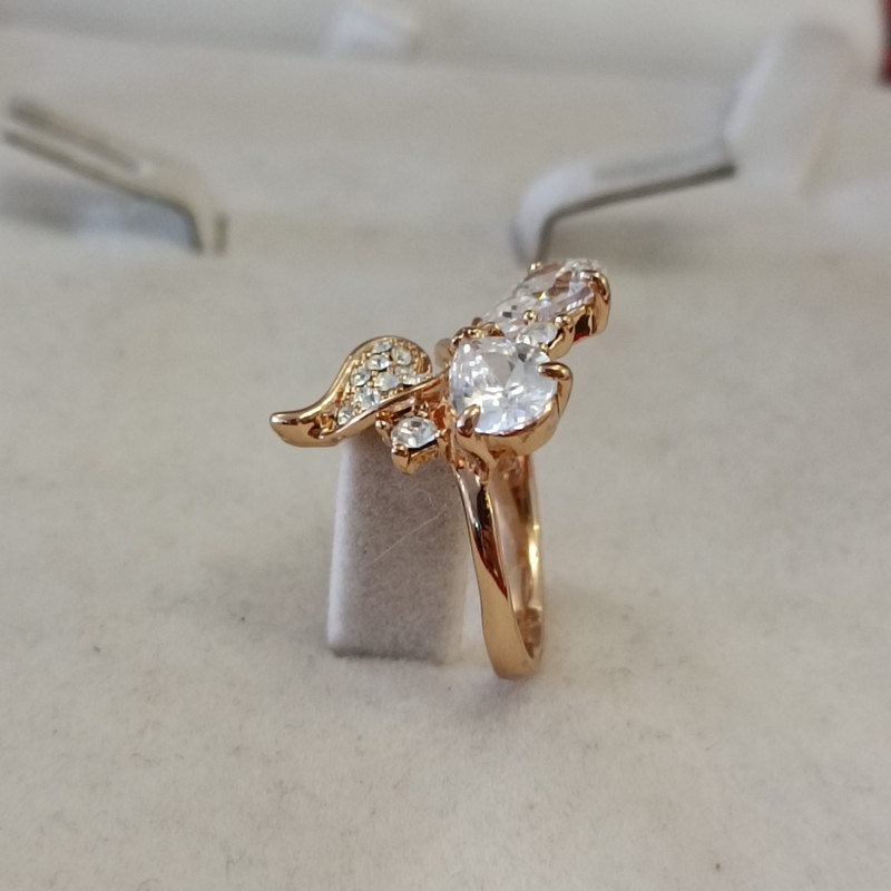 انگشتر زنانه مدل شاین نگین دار انگشتر زنانه مدل شاین نگین دار