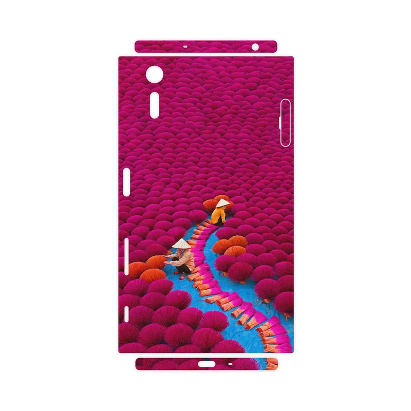 برچسب پوششی ماهوت مدل Vietnam Incense Wood Farms-FullSkin مناسب برای گوشی موبایل سونی Xperia XZ