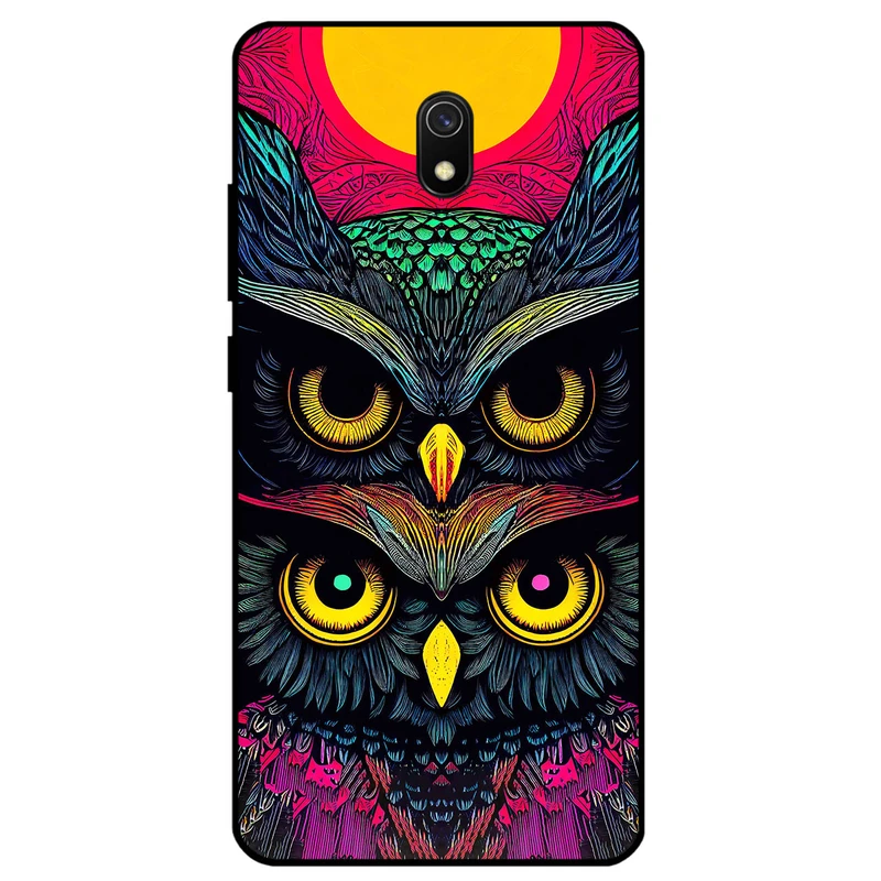 کاور مگافون طرح جغد مدل 1904 مناسب برای گوشی موبایل شیائومی Redmi 8A 