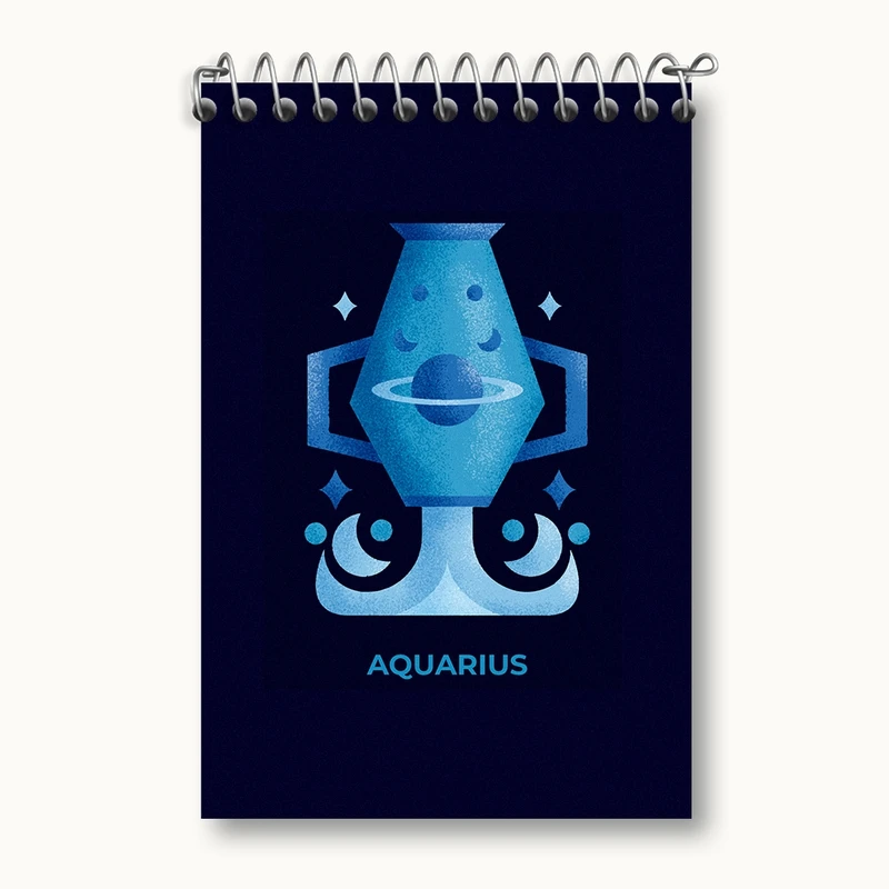 دفتر یادداشت 50 برگ خندالو مدل ماه تولد بهمن کد F1561