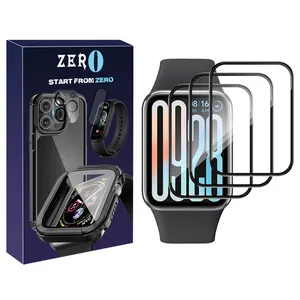 محافظ صفحه نمایش زیرو مدل Nano Pmma ZR مناسب برای ساعت هوشمند شیائومی Smart Band 9 Pro بسته سه عددی