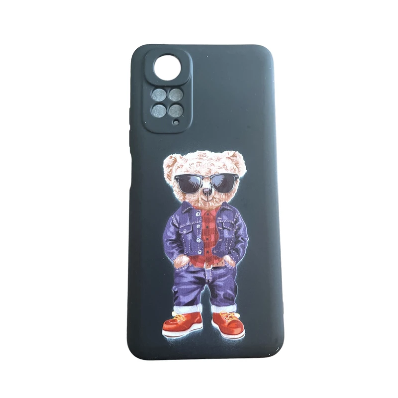 كاور مدل  سيليكوني طرح تدی كد 123 مناسب برای گوشی موبایل شیائومی note 11