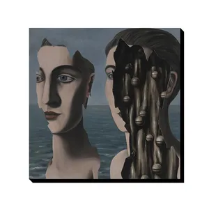 تابلو شاسی ترمه طراحان ایده مدل راز دوگانه از ماگریت کد art0422