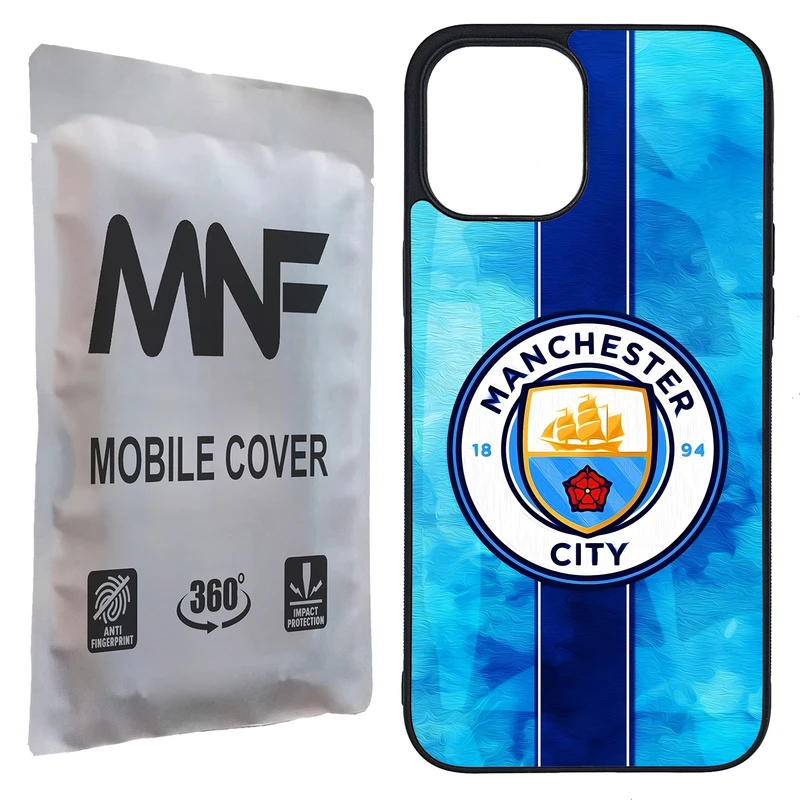 کاور ام ان اف طرح تیم Manchester City کد P-235 مناسب برای گوشی موبایل اپل iPhone 12 Pro Max