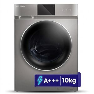 ماشین لباسشویی 10 کیلوگرم اتوماتیک ایکس ویژن مدل TX102-AWD/ASD
