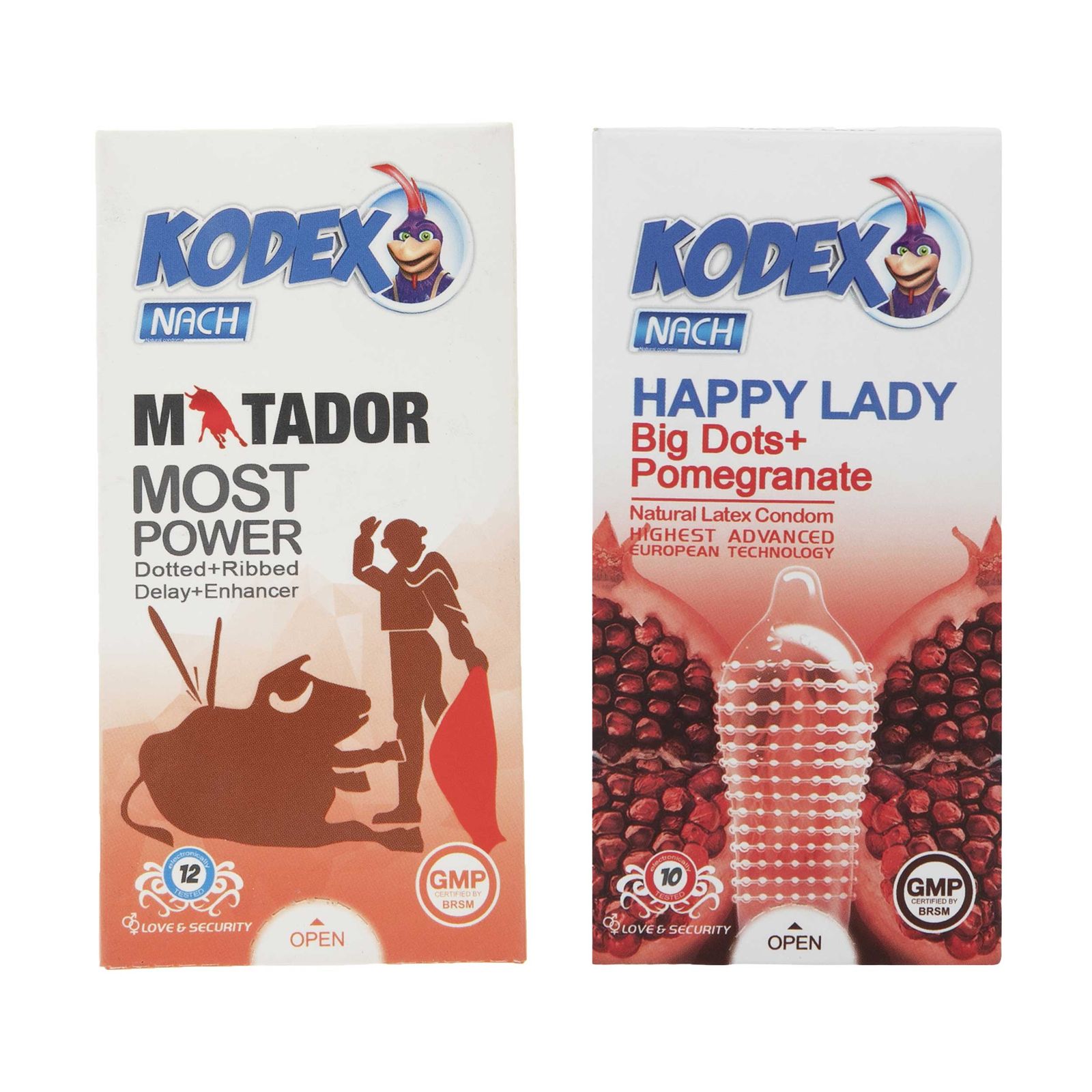 کاندوم کدکس مدل Matador بسته 12 عددی به همراه کاندوم مدل Happy Lady بسته 10 عددی -  - 2