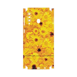 MAHOOT Yellow-Flower Cover Full skin Sticker for Samsung Galaxy M30