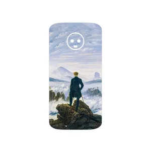 MAHOOT Wanderer above the Sea of Fog Cover Sticker for Motorola Moto G6