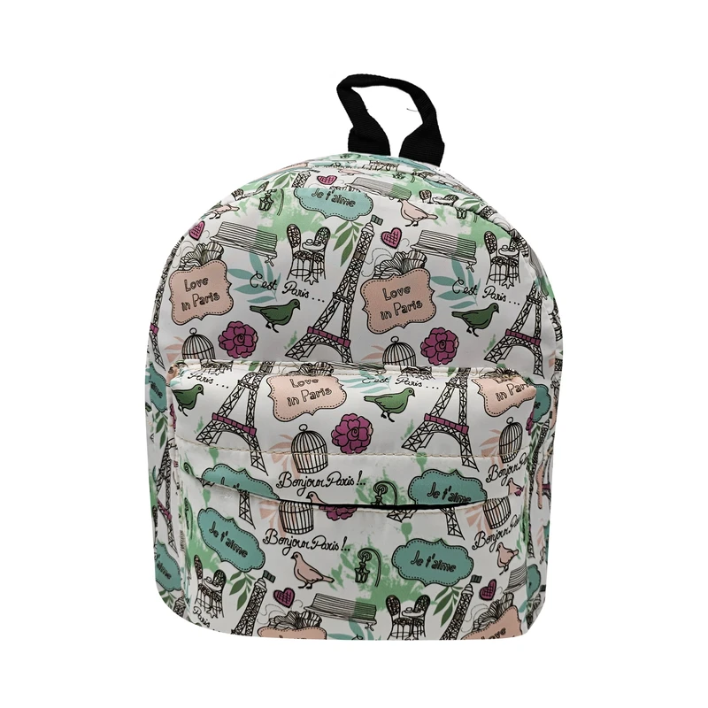 کوله پشتی سیی مدل ایفل پرنده کلاسیک کد 1378.40