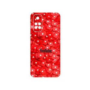 MAHOOT Youtube Cover Sticker for Xiaomi Redmi Note 11