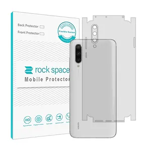 Transparent Rockspace HyGEL model phone back protector suitable for Xiaomi Mi 9 Lite mobile phone