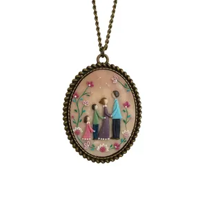 گردنبند زنانه مدل خانواده ی ما