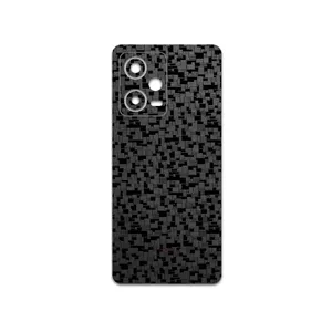 MAHOOT Black-Silicon Cover Sticker for Xiaomi Redmi Note 12 Pro