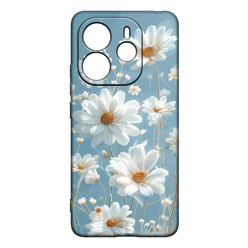 کاور طرح گل کد 332 مناسب برای گوشی موبایل شیائومی Redmi Note 14 4G
