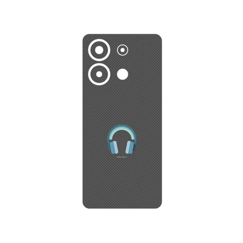 برچسب پوششی ماهوت مدل Minimal Headphone Icon مناسب برای گوشی موبایل شیائومی Redmi Note 13 4G