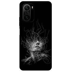 Megafone Face Sketch 7423 Cover For Xiaomi Poco F3 / Redmi K40 / K40 Pro