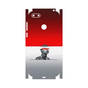 MAHOOT Collage of surreal Portrait of Women 1-FullSkin Cover Sticker for Motorola Moto E6 Play