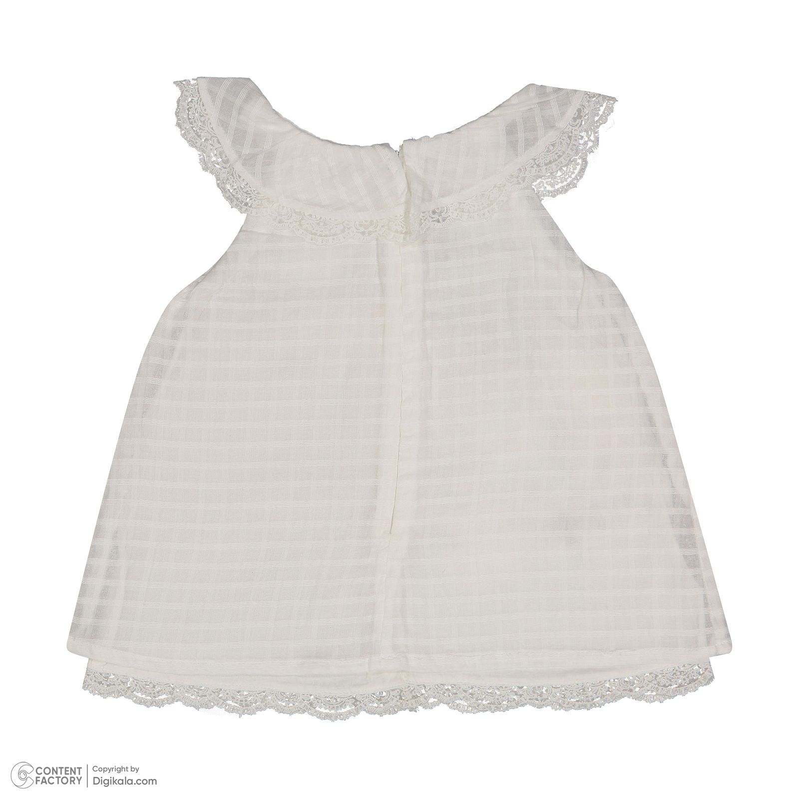 ست 3 تکه لباس نوزادی ایندیگو مدل 13157 رنگ سفید -  - 3