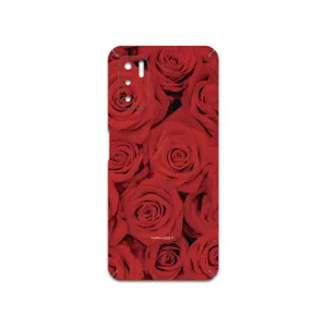 MAHOOT Red-Flower Cover Sticker for Xiaomi Redmi Note 10 5G
