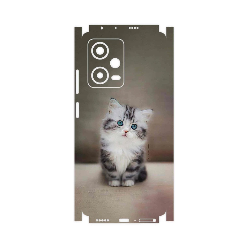 برچسب پوششی ماهوت مدل Cat_2-FullSkin مناسب برای گوشی موبایل شیائومی Redmi Note 12 Pro 5G