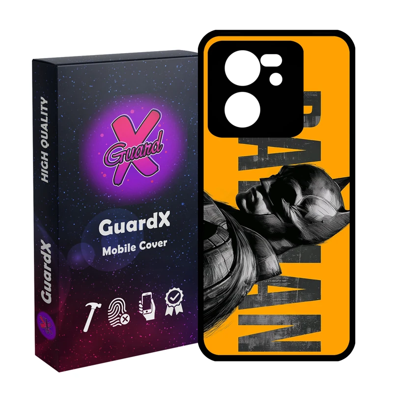 کاور گارد ایکس طرح Batman مدل 11076 مناسب برای گوشی موبایل شیائومی 13T/13T Pro/Redmi K60 Ultra