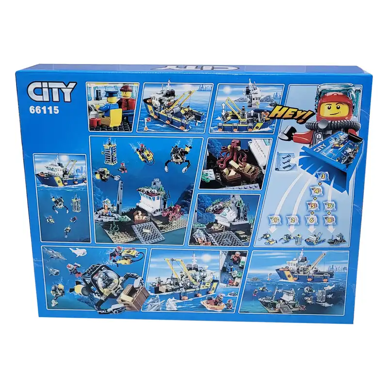 ساختنی مدل کشتی و زیر دریایی سیتی کد 66115