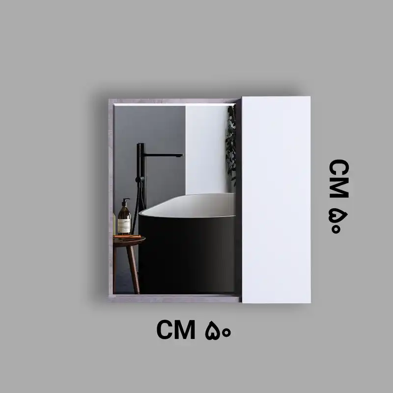 ست کابینت و روشویی مانلی مدل S10 به همراه آینه و باکس