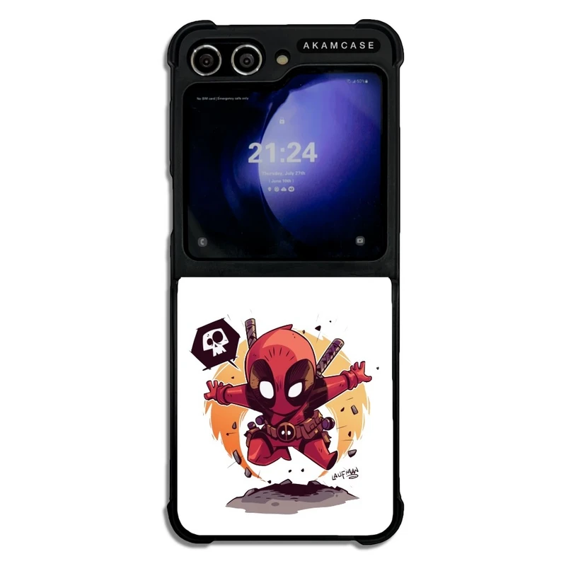 کاور آکام مدل AMC-WSGZFLIP5-LAUFMAN9 مناسب برای گوشی موبایل سامسونگ Galaxy Z Flip 5