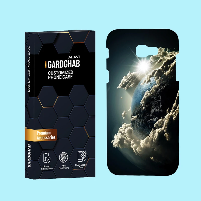 کاور گارد قاب علوی مدل کهکشان مناسب برای گوشی موبایل سامسونگ Galaxy A7 2017 / A720