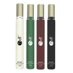 عطر جیبی مردانه دکلت مدل 76 حجم 15 میلی لیتر مجموعه 4 عددی