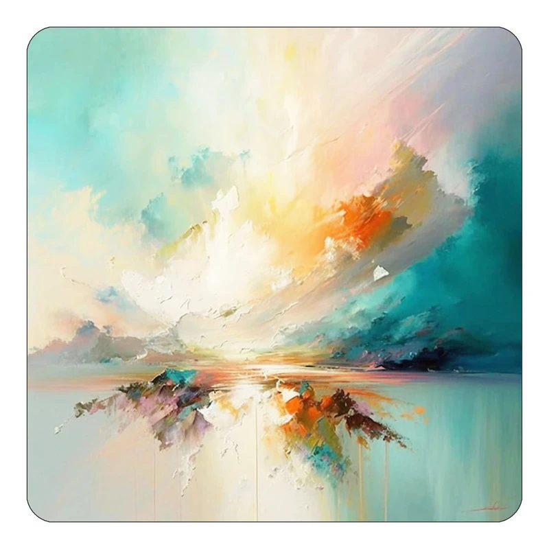 مگنت کاکتی طرح نقاشی رنگ روغن مدل mp73209