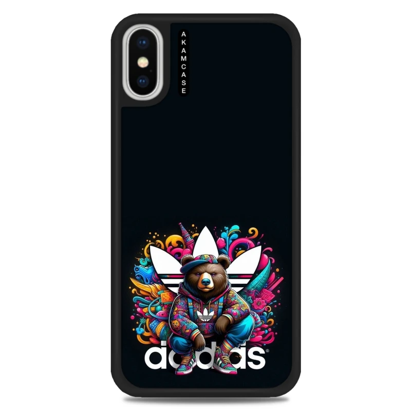 کاور آکام مدل AMC-WAX-ADIDAS-28 مناسب برای گوشی موبایل اپل iPhone X/Xs